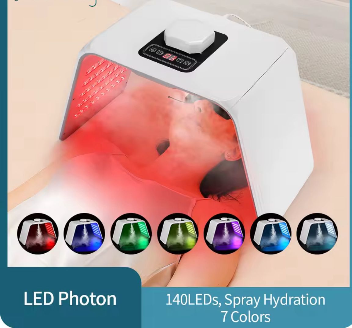 LED Photon Machine 140 LED + nano maglica – profesionalna fototerapija | Zoja Beauty