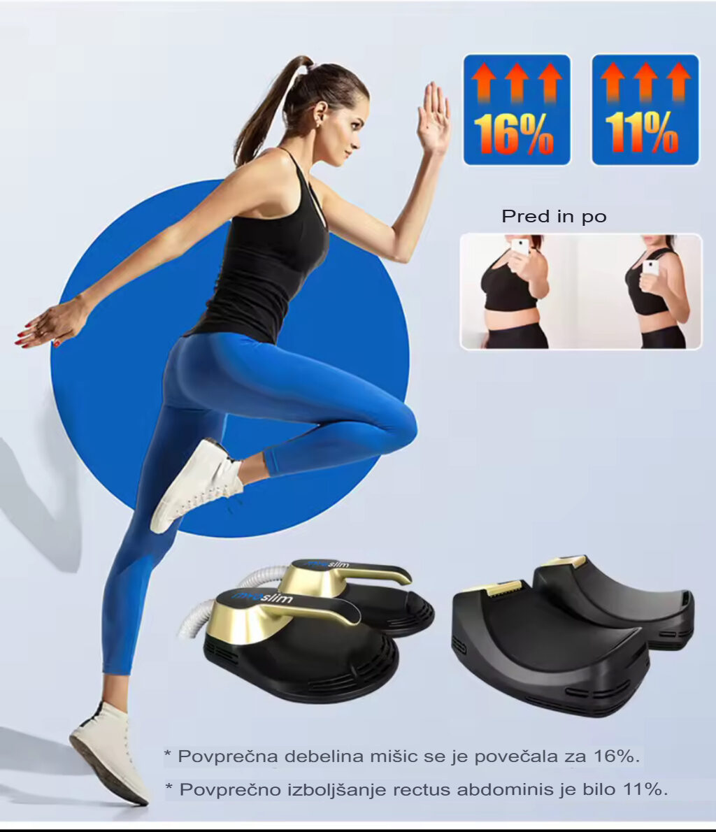 MYOSLIM EMS+RF 6500W – 15 Tesla profesionalni aparat v ponudbi Zoja Beauty Slovenija