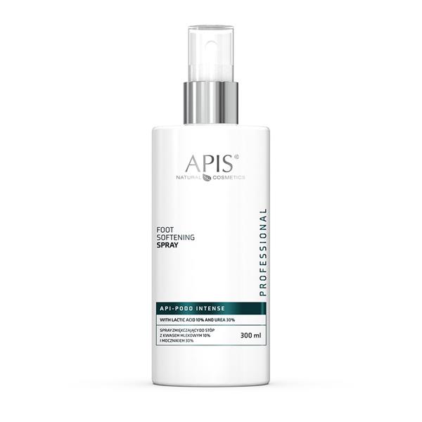 API-PODO INTENSE mehčalni sprej za stopala z 10 % mlečne kisline in 30 % sečnine / 300 ml v ponudbi Zoja Beauty