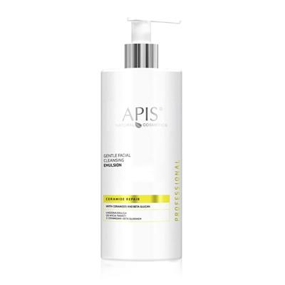 APIS CERAMIDE REPAIR Nežna čistilna emulzija za obraz s ceramidi in beta glukanom 500 ml | Zoja Beauty
