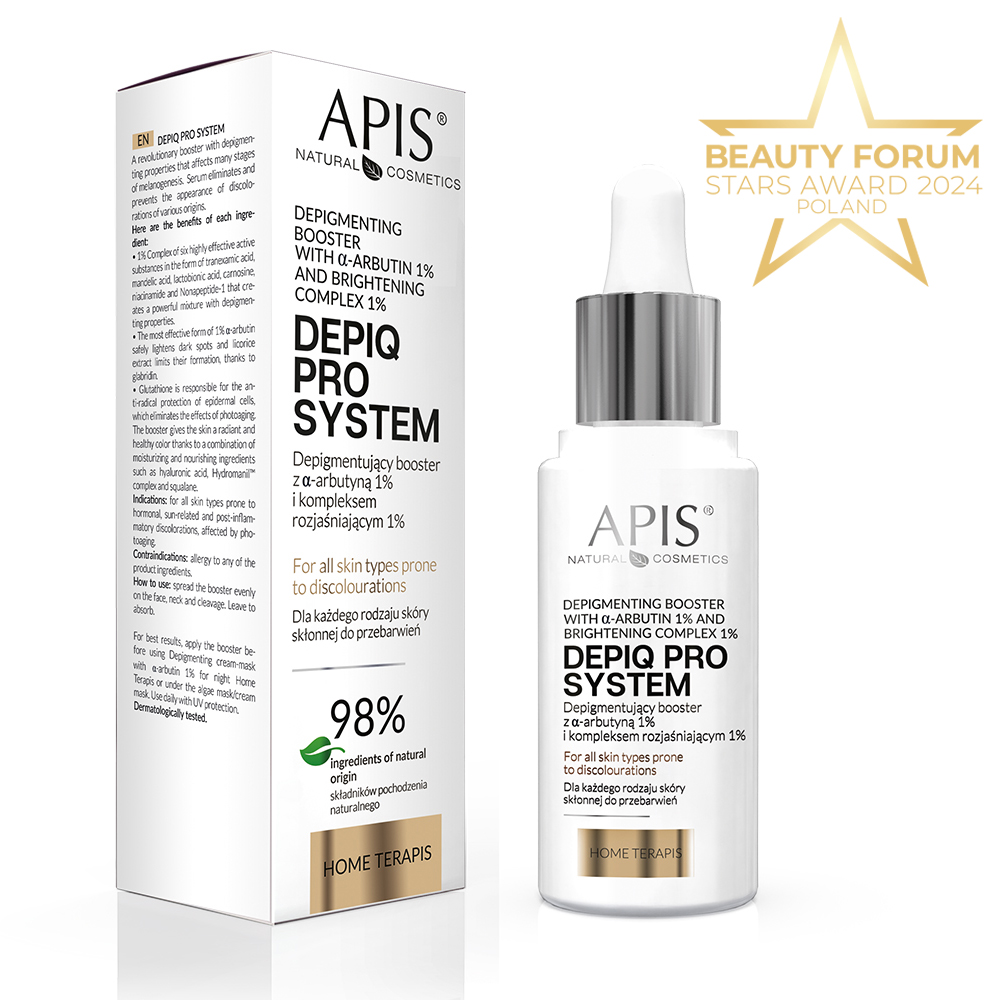 DEPIQ PRO SYSTEM Depigmenting booster z α-arbutinom 1% in posvetlitvenim kompleksom 1% | Zoja Beauty