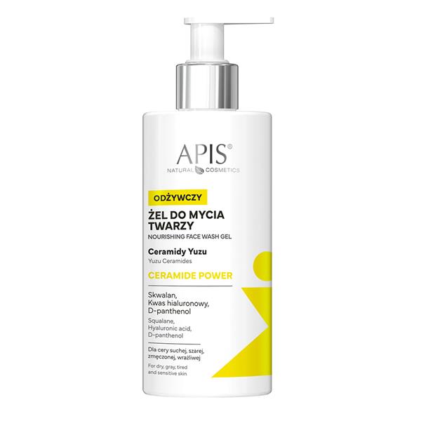 APIS CERAMIDE POWER Cleansing Gel for Face / 300 ml | Zoja Beauty