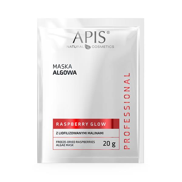 RASPBERRY GLOW Maska iz alg z liofiliziranimi malinami / 20 g | Zoja Beauty