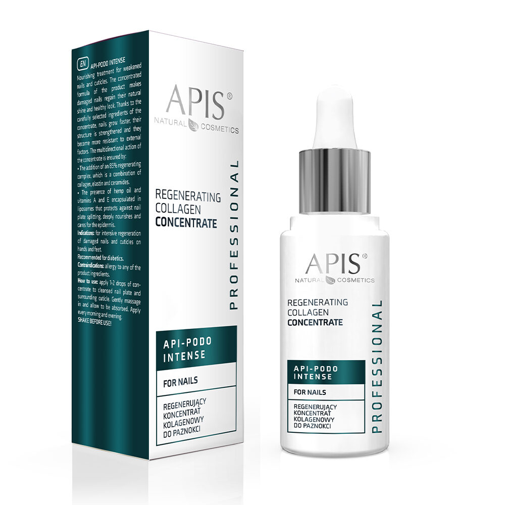 API-PODO INTENSE - Regenerative Collagen Concentrate for Nails and Cuticles | Zoja Beauty