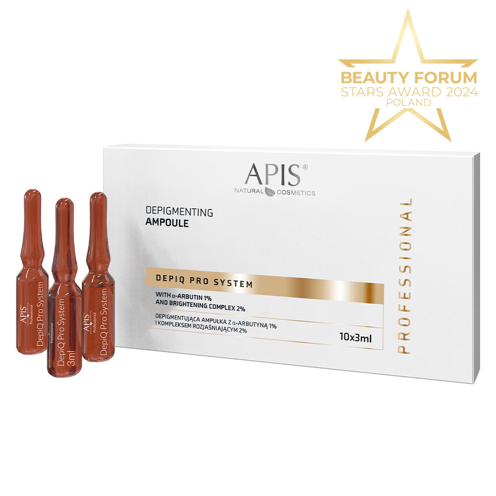 DEPIQ PRO SYSTEM - Depigmenting Ampules with 1% α-Arbutin and 2% Brightening Complex | Zoja Beauty
