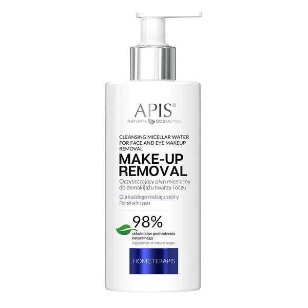 Home terApis čistilni micelarni fluid za odstranjevanje ličil z obraza in oči / 300 ml v ponudbi Zoja Beauty Slovenija