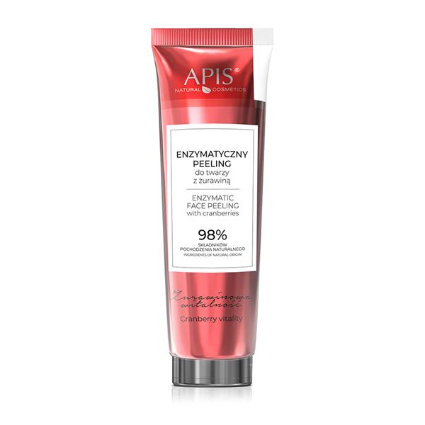 CRANBERRY VITALITY Encimski piling obraza z brusnicami / 100 ml v ponudbi Zoja Beauty Slovenija