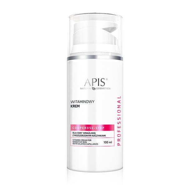 APIS COUPEROSE-STOP vitaminska krema za občutljivo kožo z razširjenimi kapilarami / 100 ml | Zoja Beauty