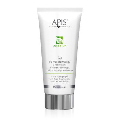 Gel za izglađivanje masne kože s mineralima Mrtvog mora, zelenim čajem i bambusom / 200ml | Zoja Beauty