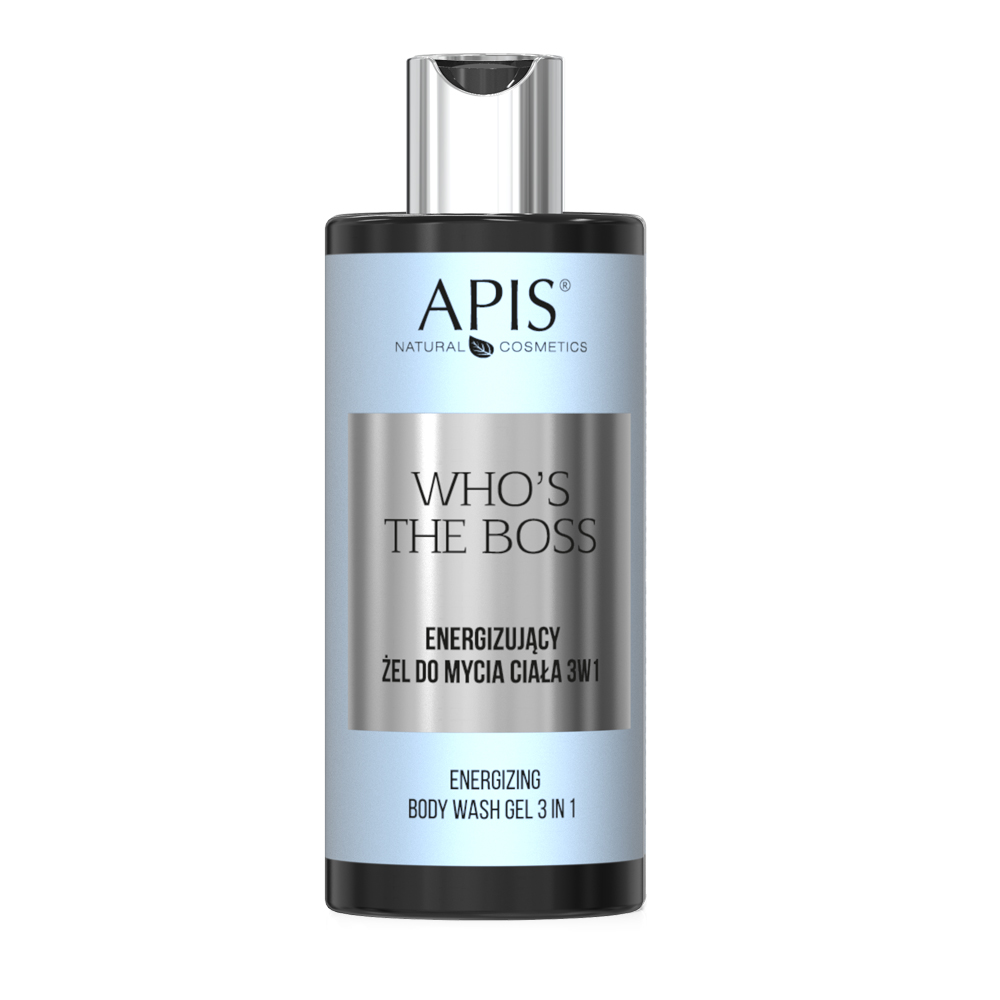 WHO'S THE BOSS Energizirajoči gel za umivanje telesa 3v1 / 300 ml v ponudbi Zoja Beauty Slovenija