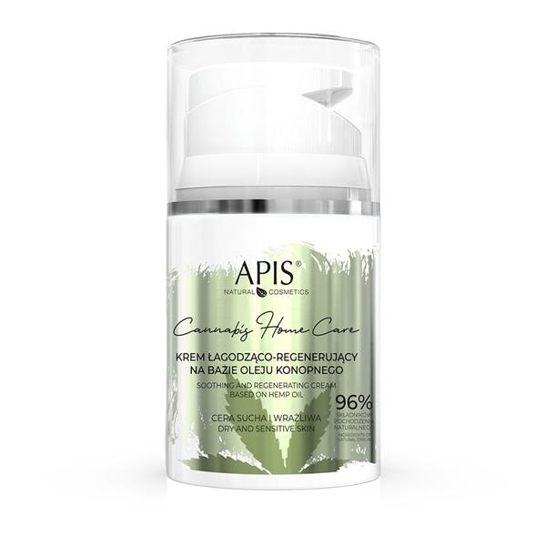 CANNABIS HOME CARE Pomirjujoča in regeneracijska krema na osnovi konopljinega olja / 50 ml v ponudbi Zoja Beauty