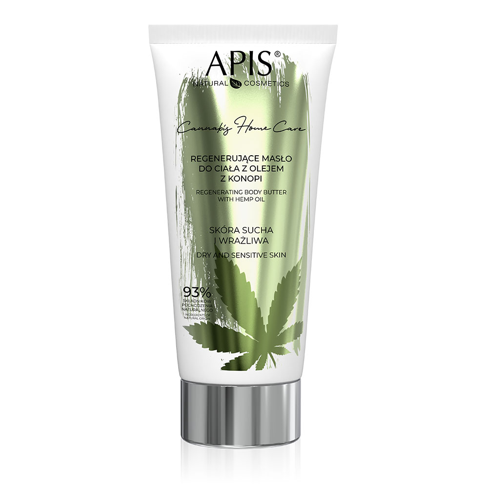 CANNABIS HOME CARE Regeneracijsko maslo za telo s konopljinim oljem / 200 ml v ponudbi Zoja Beauty Slovenija