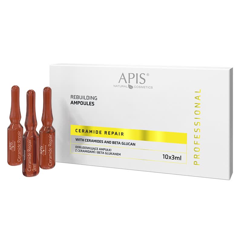 CERAMIDE REPAIR Regeneracijske ampule s ceramidi in beta glukanom / 10 kos x 3 ml v ponudbi Zoja Beauty Slovenija