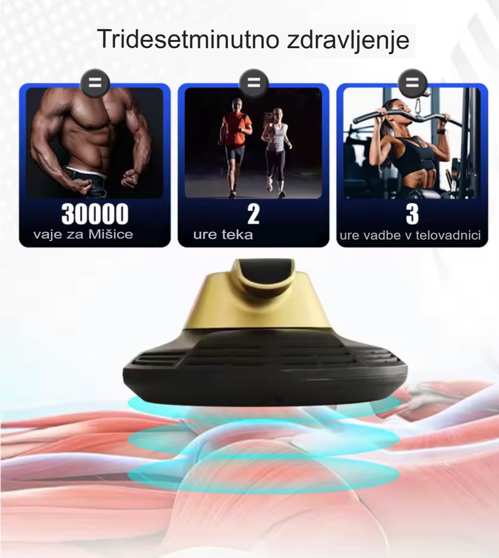EMS body sculpting tretma z do 30000 mišičnimi kontrakcijami