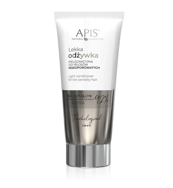 APIS Trichological Care Lightweight Conditioner for Low Porosity Hair / 200 ml | Zoja Beauty
