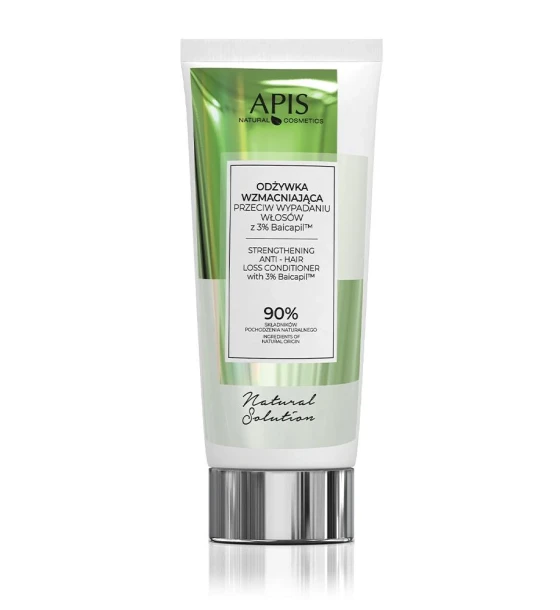 APIS Natural Solution Strengthening Conditioner Against Hair Loss with 3% Baicapil / 200 ml | Zoja Beauty