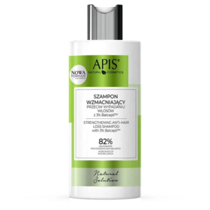 APIS Natural Solution Strengthening Shampoo Against Hair Loss with 3% Baicapil / 300 ml | Zoja Beauty