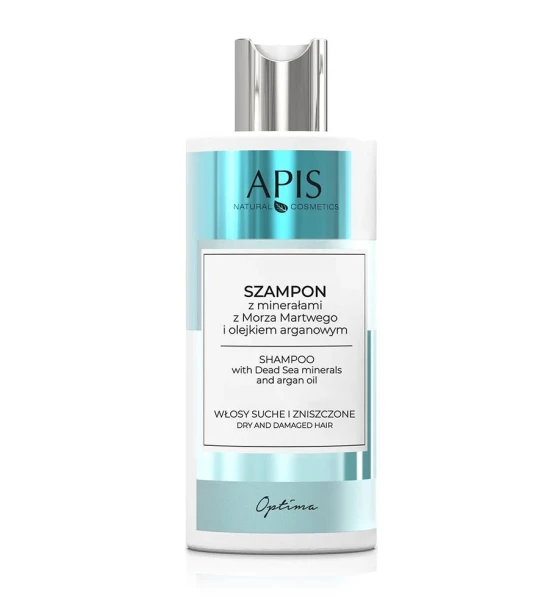 APIS Optima Shampoo with Dead Sea Minerals and Argan Oil / 300 ml | Zoja Beauty