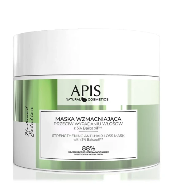 APIS Natural Solution Baicapil Strengthening Mask Against Hair Loss / 200 ml | Zoja Beauty