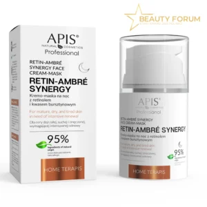 APIS RETIN-AMBRE SYNERGY Home TerApis – night cream-mask with retinol and succinic acid, 50 ml | Zoja Beauty