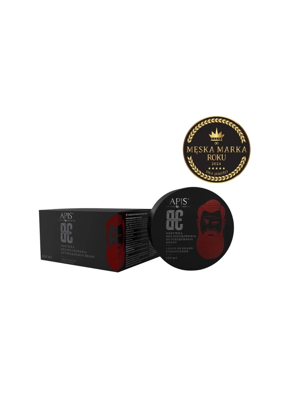 APIS Beard Care balzam brez izpiranja za nego brade 100 ml