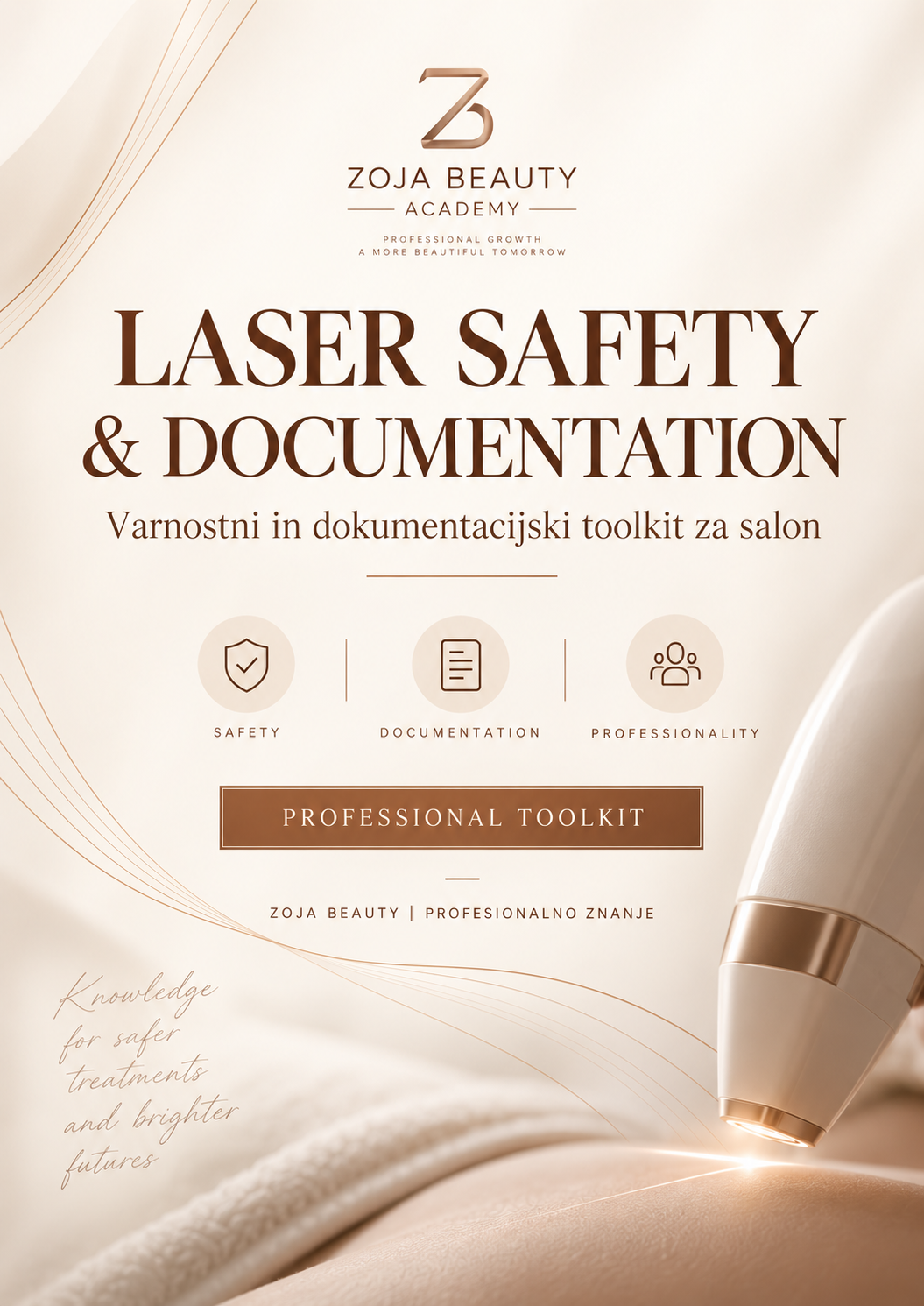 Laser Safety & Documentation Toolkit za salon | Zoja Beauty Academy