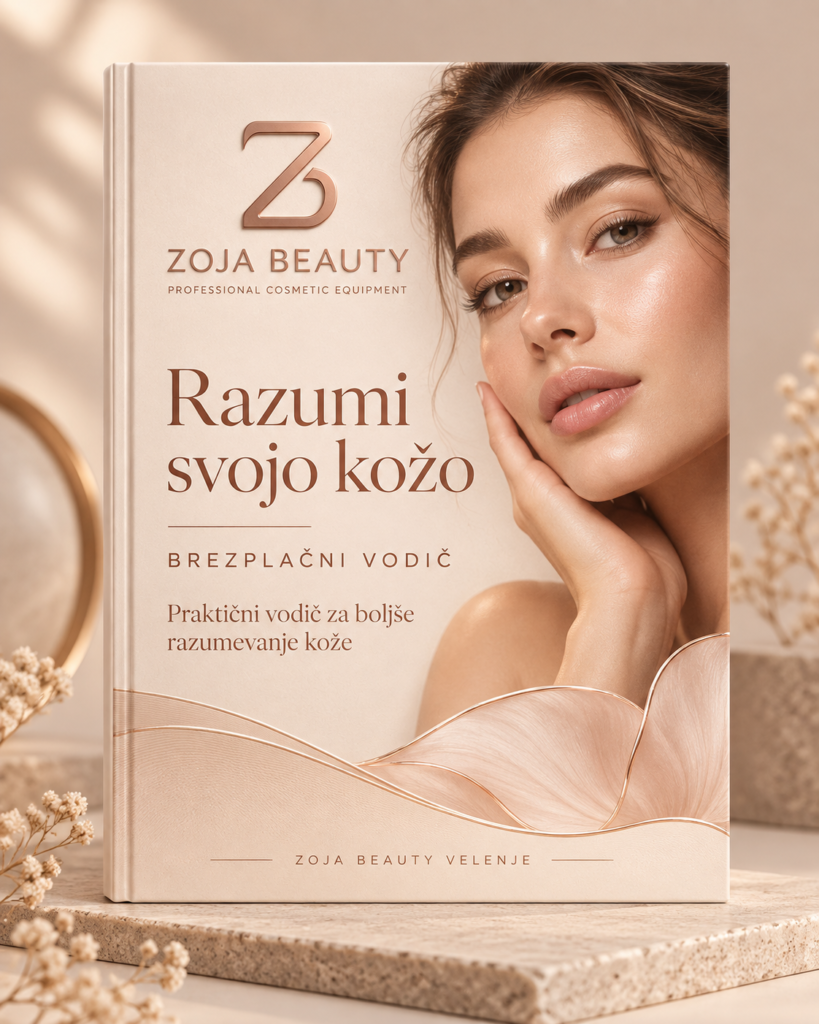 Brezplačni vodič Razumi svojo kožo - Zoja Beauty Velenje